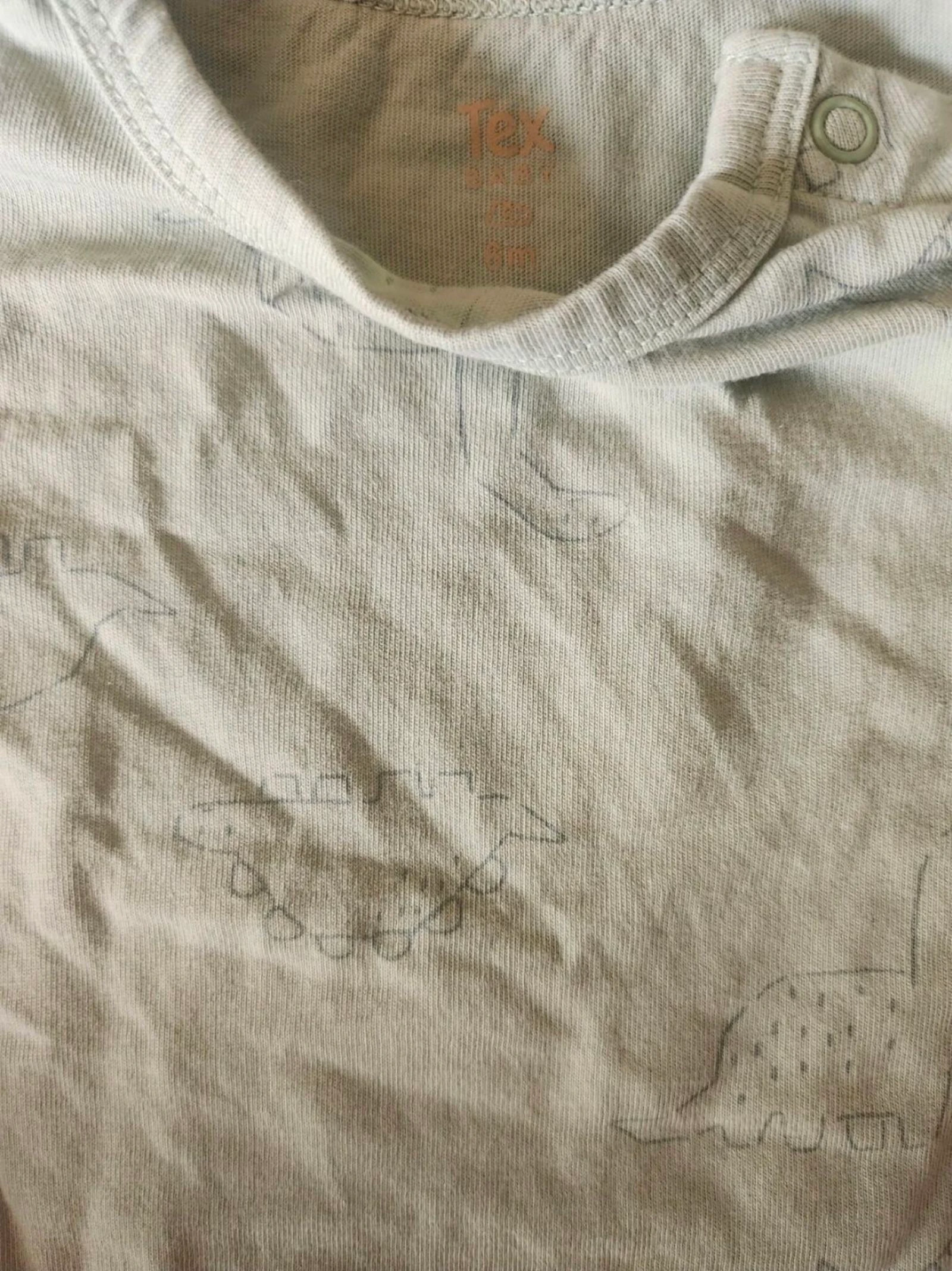 Lote de 2 camisetas bebê - 6 meses - – photo 4
